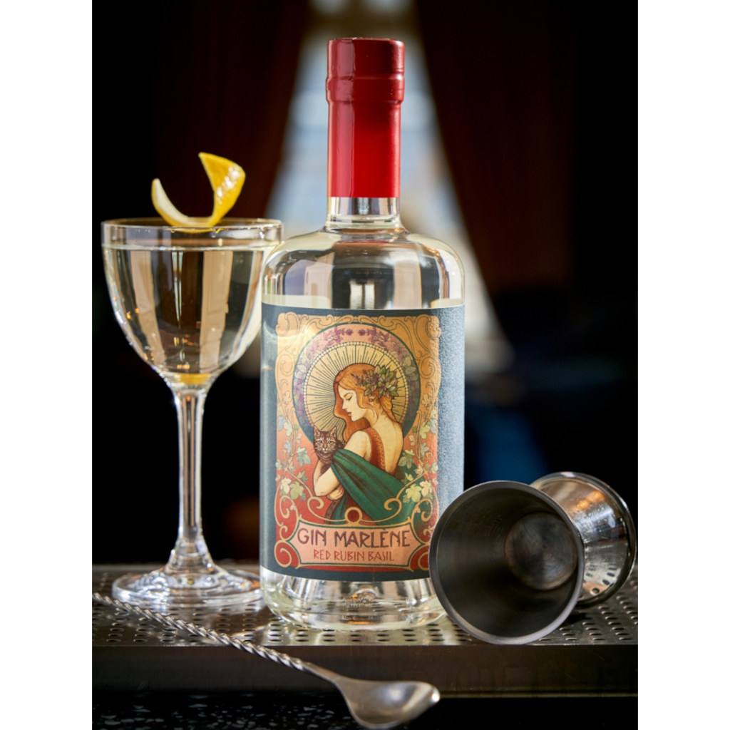 Gin Marlène - Red Rubin Basil - Billede 3